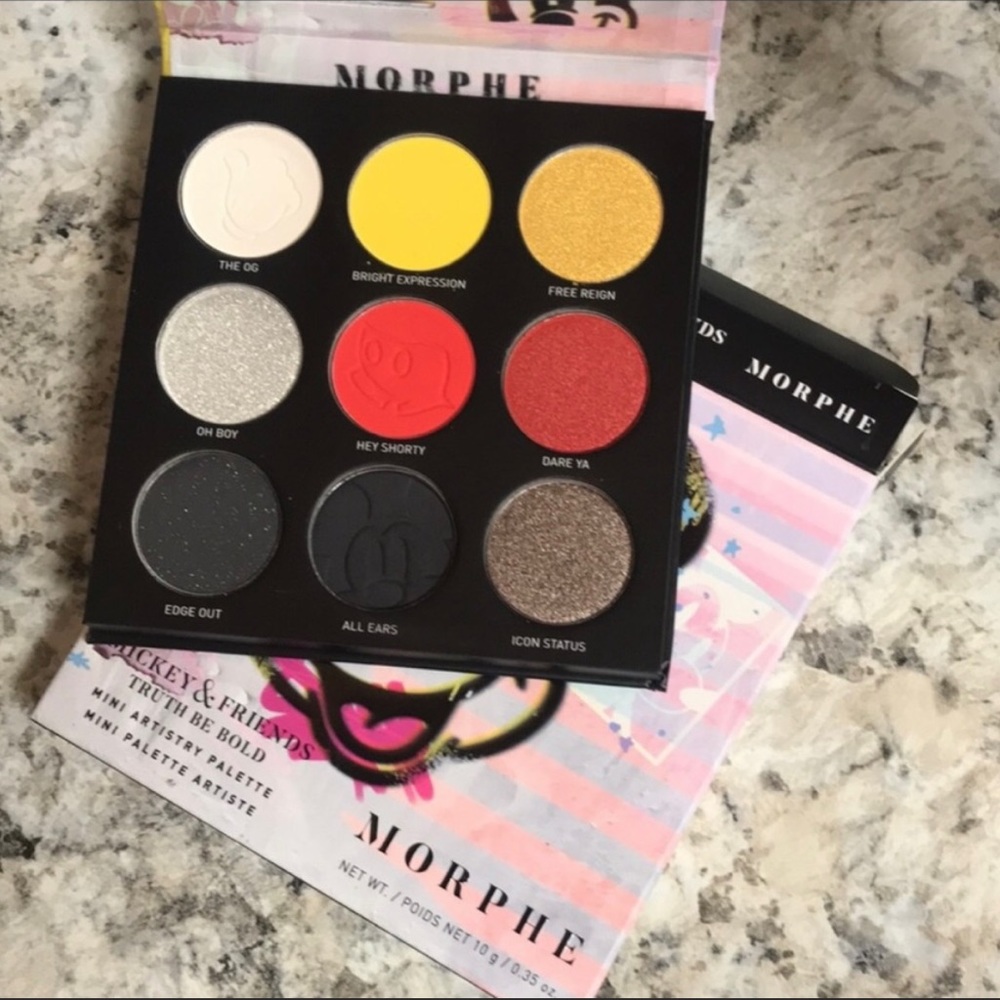 BNIB Mickey & Friends MORPHE eyeshadow palette - Picture 3 of 3